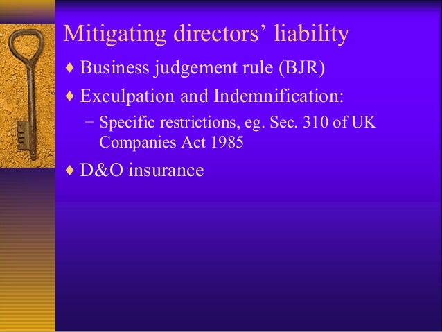 Role and responsibilities of independent directors