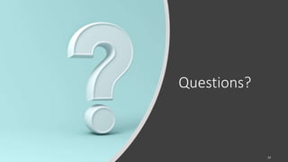 Questions?
24
 