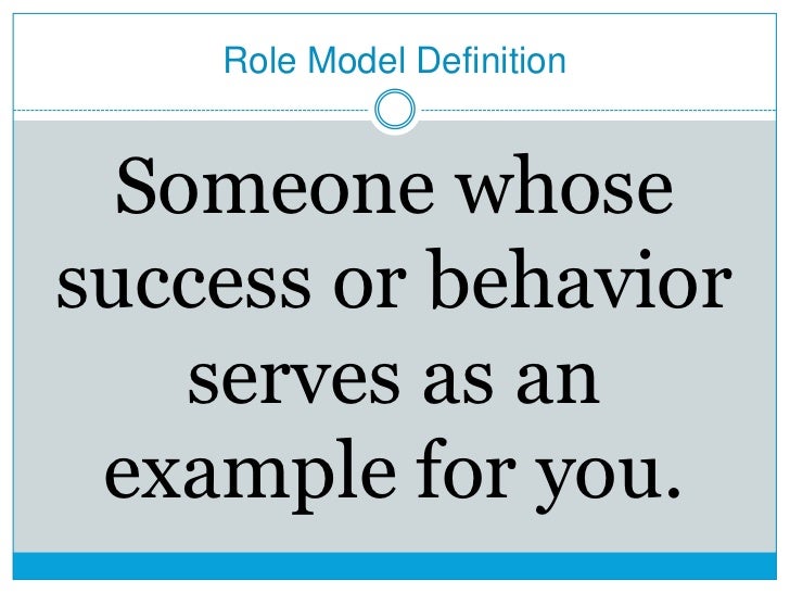 Role model