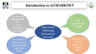 Role of Agmarknet | PPTX