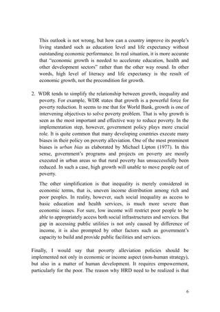 Role of Agriculture and Rural Development in Poverty Alleviation | PDF