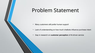 Role of AI Chatbots in Improving Customer Experience .pptx