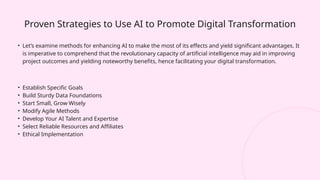 Role of AI in Digital Transformation Capabilities and Benefits.pptx