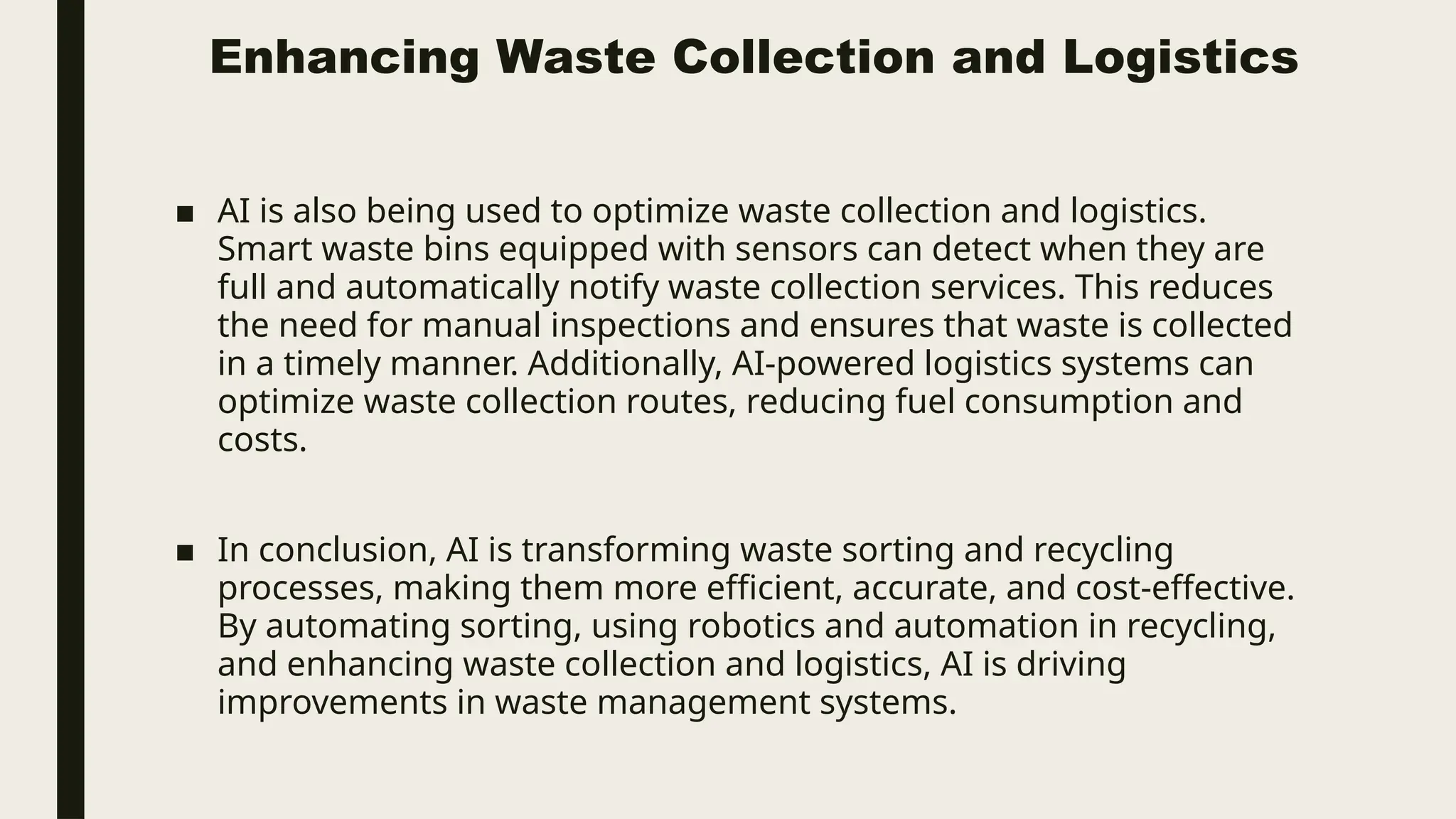 Role of ai in waste sorting and recycling.pptx