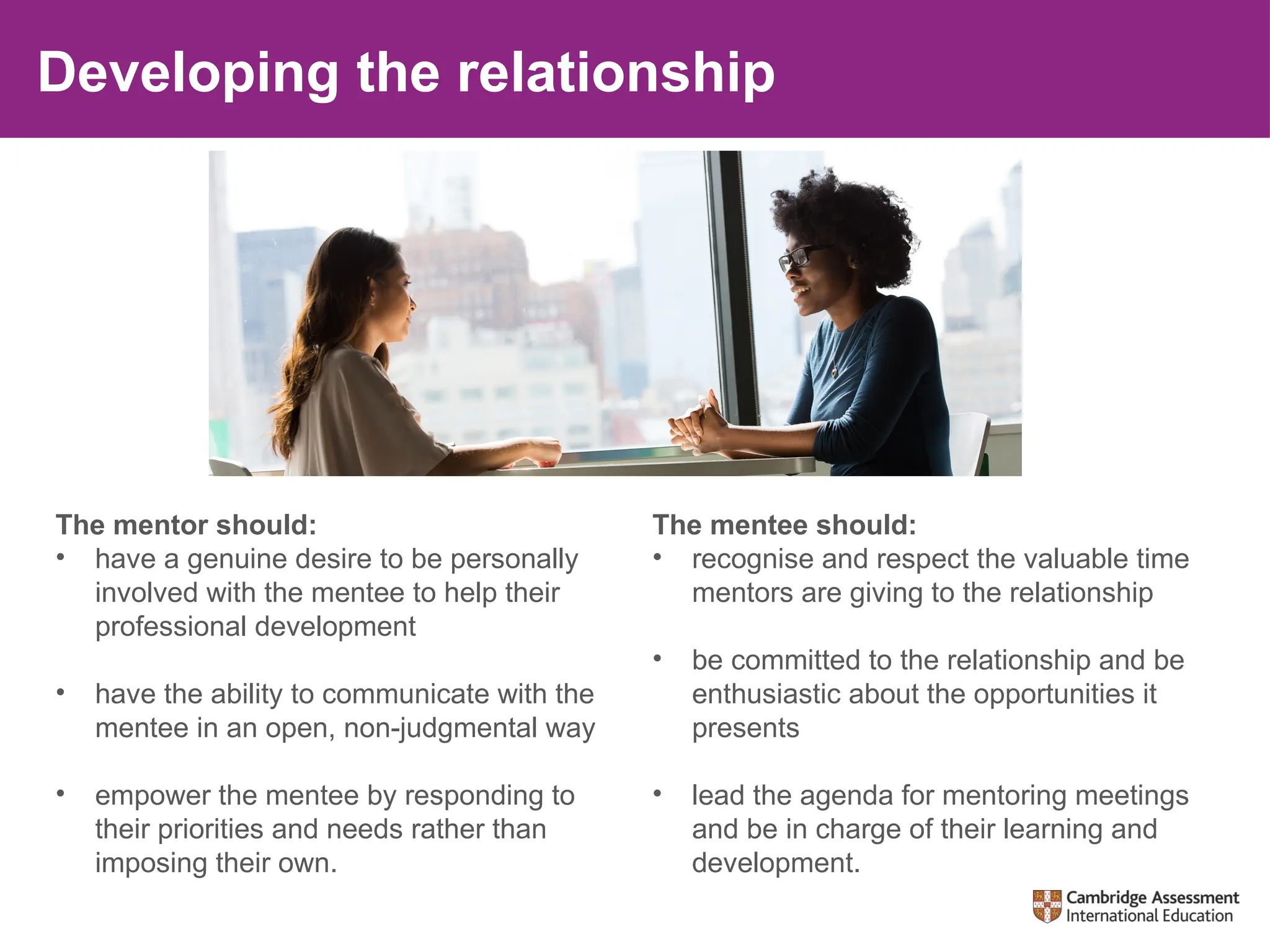 Role of a mentor pdq british council powerpoint ppt
