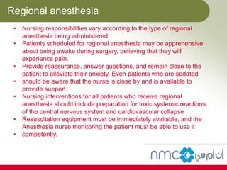 Role Of Anesthesia Nurse In Operation Theatre