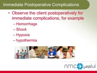 Role Of Anesthesia Nurse In Operation Theatre