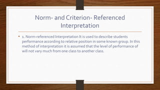Normative Reading. Add Values Role of assessment in reading instruction.pptx
