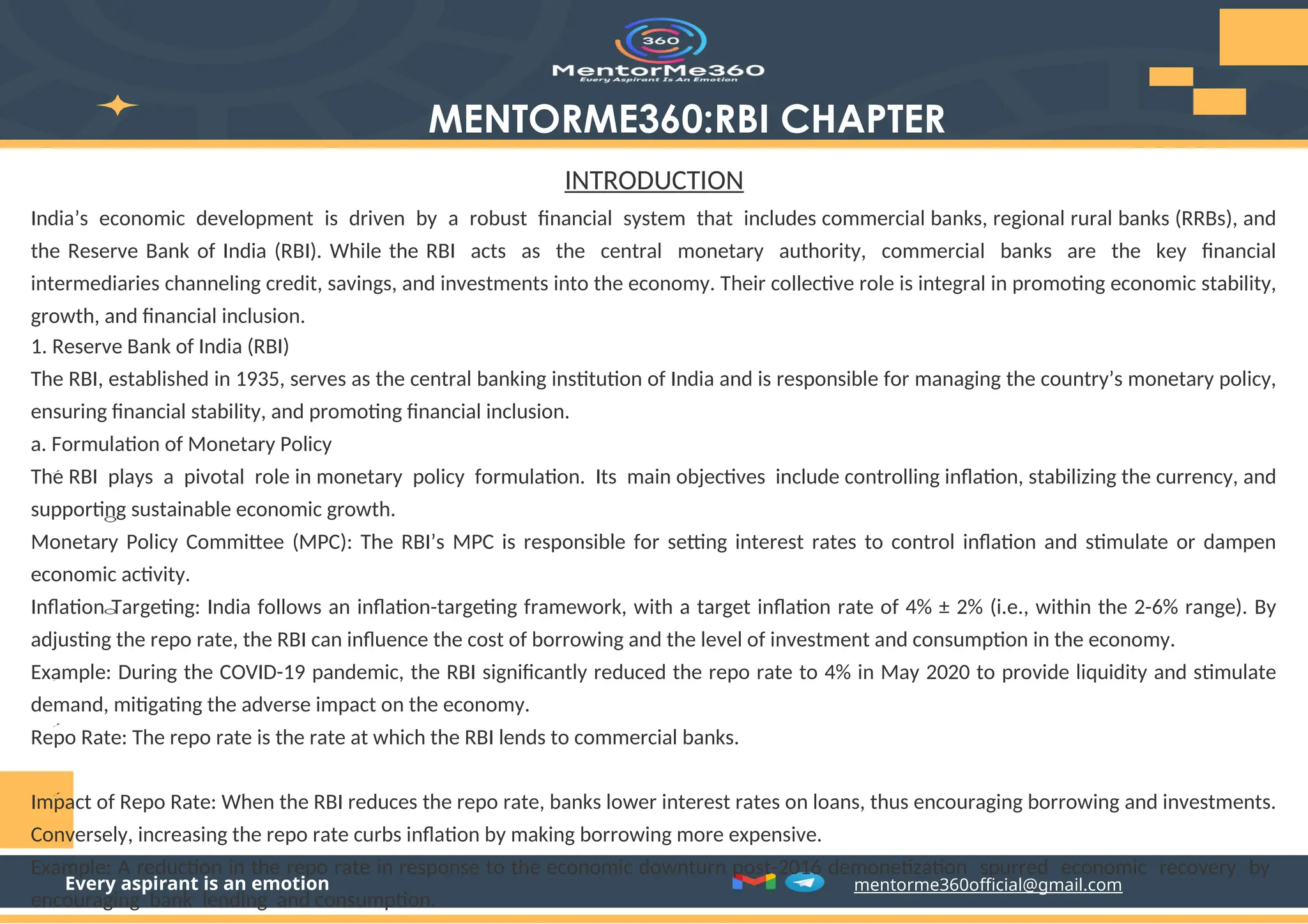 Role of banks and RBI in the development process.ppt