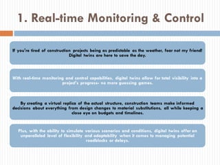 Dynamic duo of digital construction - BIM and digital twin | PDF