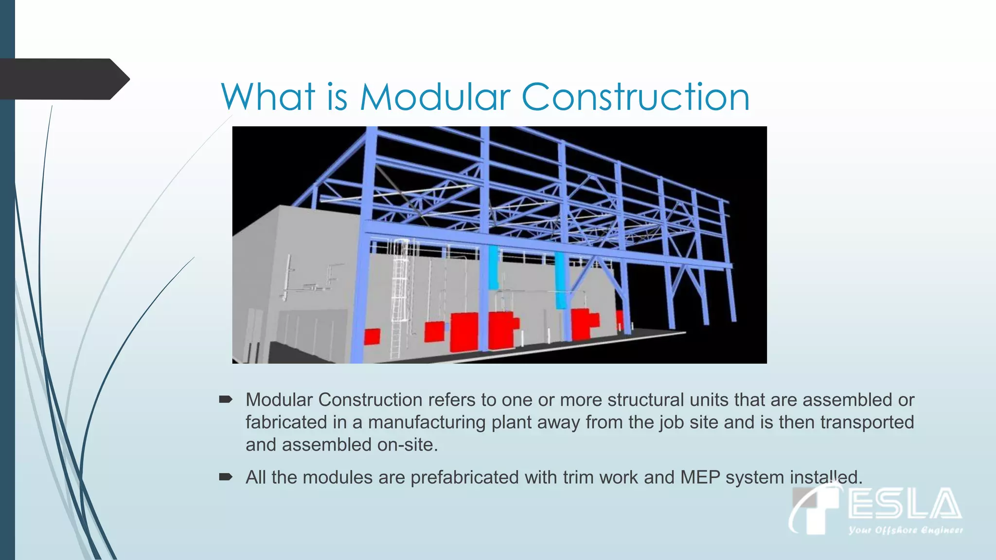 Role of bim in modular construction converted | PPT