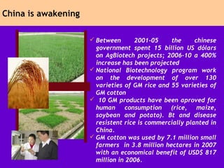 Role of biotechnology - gene silencing in plant disease control | PPT