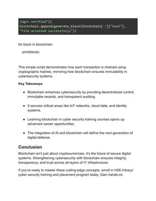 Role of Blockchain in Strengthening Cyber Security Systems.pdf