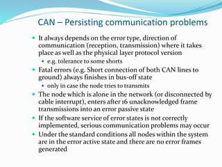 Role of CAN BUS in automotives | PPT