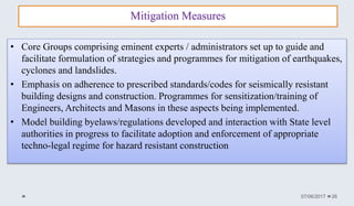 Powerpoint Emphasize Design Role of central government in disaster management in india | PPTX