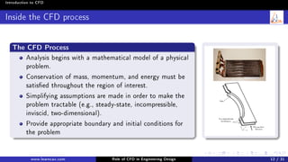 Role of CFD in Engineering Design | PDF