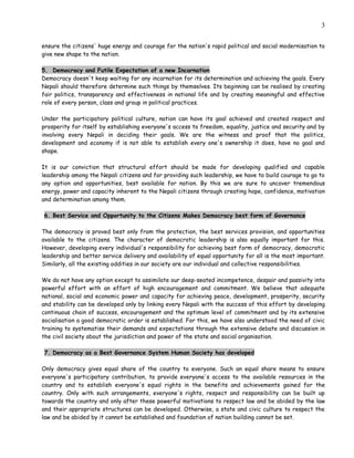 Role of civil society in promotion and protection of democracy | DOC