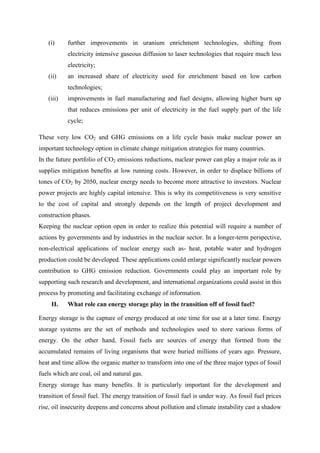 Role of clean energy in climate change | PDF