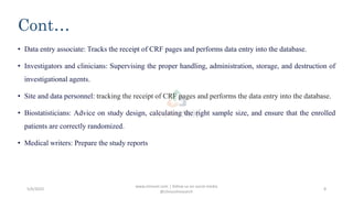 Role of Clinical Data Management in Clinical Research | PPTX