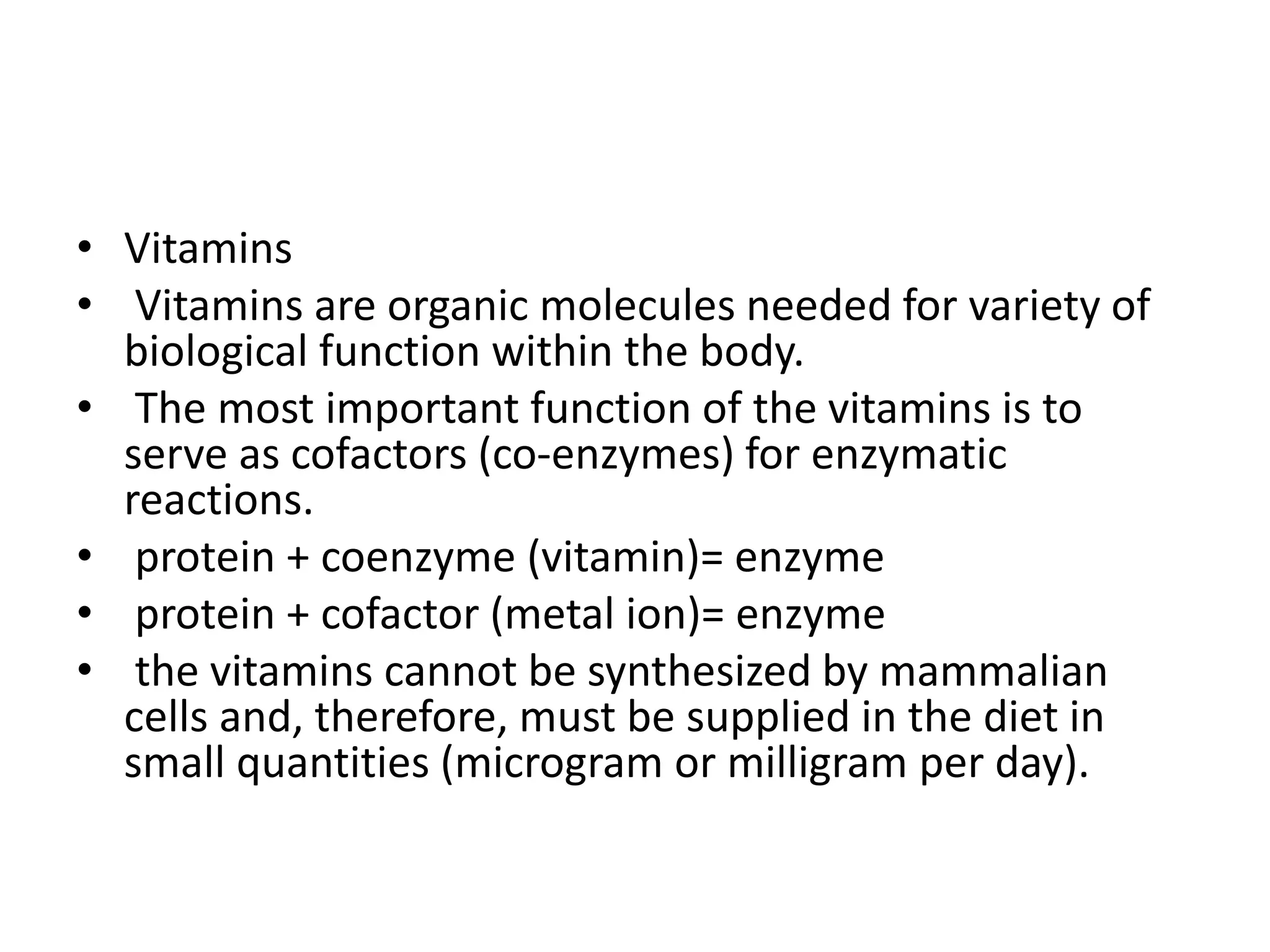 Lecithin Cofactor In Puppy Chocolate Metabolism Reference: Role Of Cofactors In Metabolism