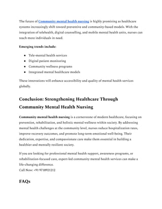 Role of Community Mental Health Nursing in Modern Healthcare.pdf