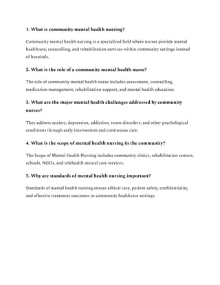 Role of Community Mental Health Nursing in Modern Healthcare.pdf