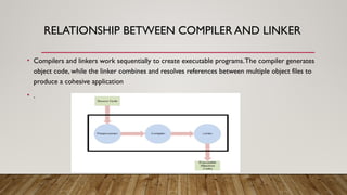 role of compiler and linker in c++ programs | PPTX
