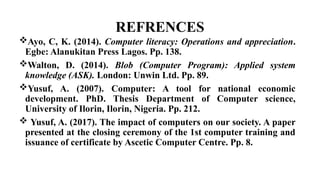 ROLE OF COMPUTER IN ECONOMICS AND Marketing management | PPTX