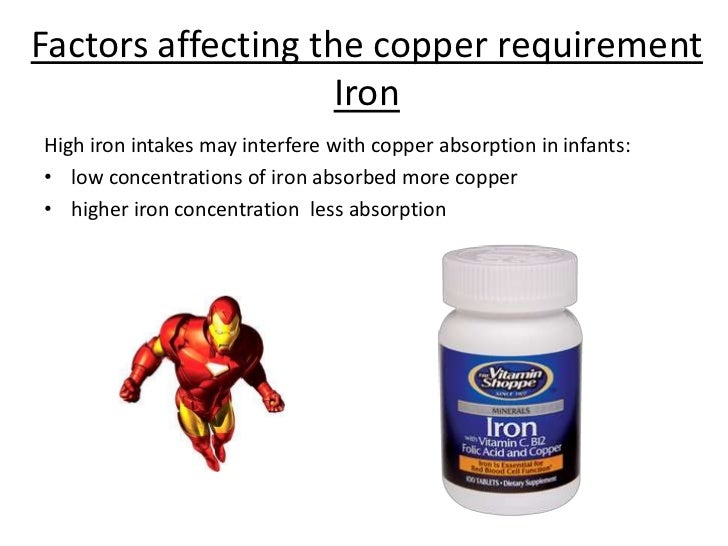 Role of copper in our body