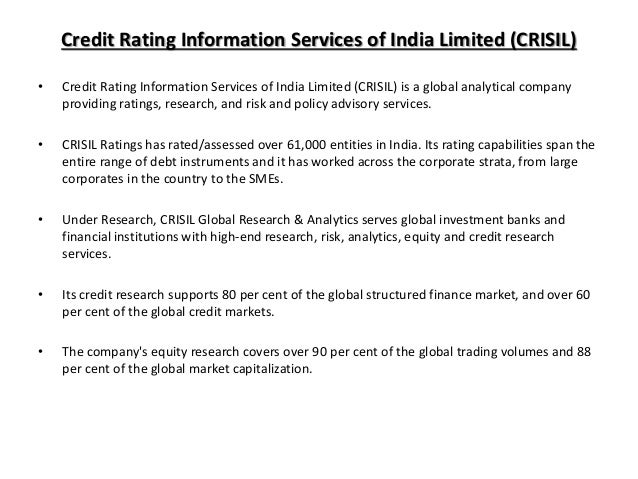 Research paper on debt market