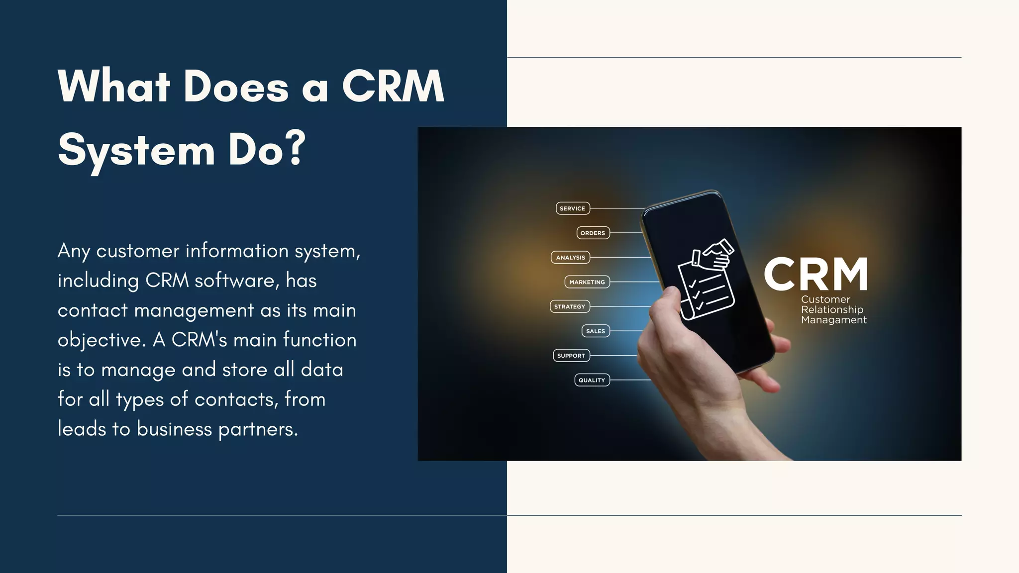 Role of CRM in Business Growth | PDF