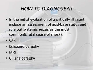 Role of ct angiography in diagnosis of coronary anomalies | PPTX