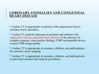 Role of CT Scan in Cardiac Imaging .pptx
