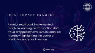 Role of Data Analytics in Finance & Fraud Detection | IABAC | PDF