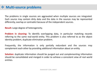 Role of Data Cleaning in Data Warehouse | PDF