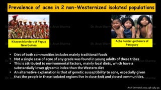 Kitavan Man Role of diet and environment in acne | PDF