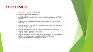 Role of digital technology in autism a case study | PDF