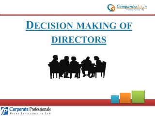 Role Of Directors Under Companies Act 2013