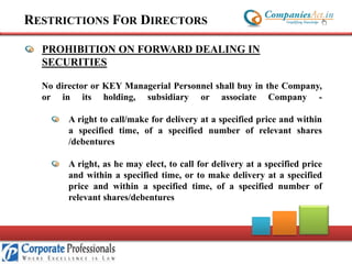 Role Of Directors Under Companies Act 2013