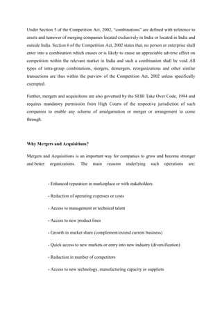 Role of due diligence in mergers and acquisition | PDF