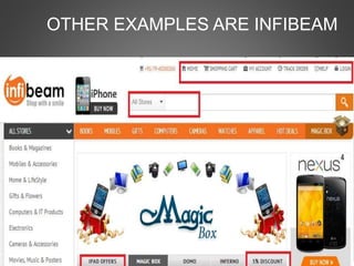 OTHER EXAMPLES ARE INFIBEAM
 
