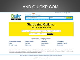 AND QUICKR.COM
 