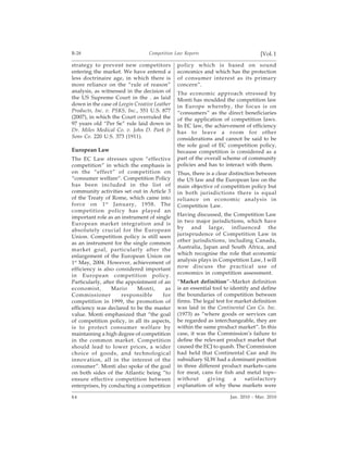 Role Of Economics In Competition Law | PDF