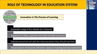 Role of Technology in Education | PPTX