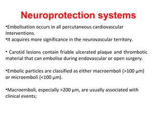 Role of embolic protection device in coronary and carotid intervention ...