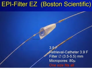 Role of embolic protection device in coronary and carotid intervention ...