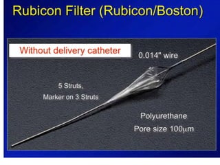 Role of embolic protection device in coronary and carotid intervention ...