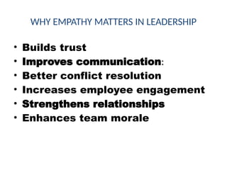 role OF EMPATHY IN lEADERSHIPole of empathy in leadership ppt.pptx