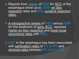 Role of endoscopy in git cancers | PDF