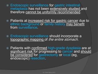 Role of endoscopy in git cancers | PDF